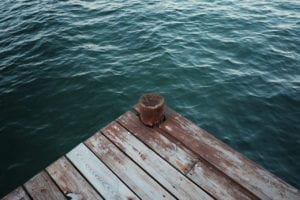 Wooden Plank by the Waters